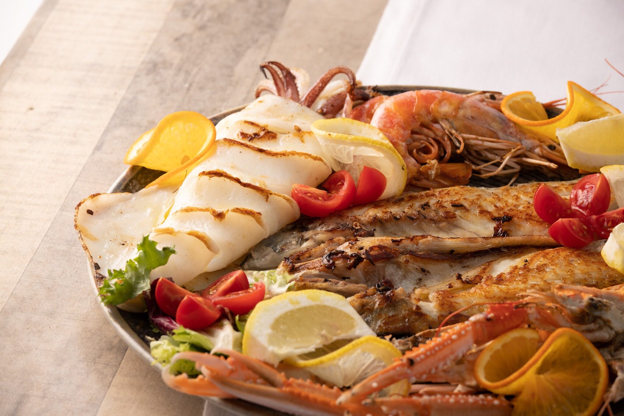 Ristorante di pesce fresco lago di Bracciano